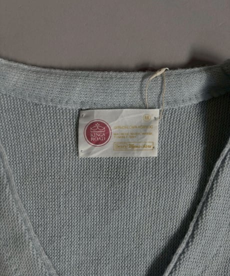 【USED】 Sears Kings Road Acrylic Cardigan / 260110-014