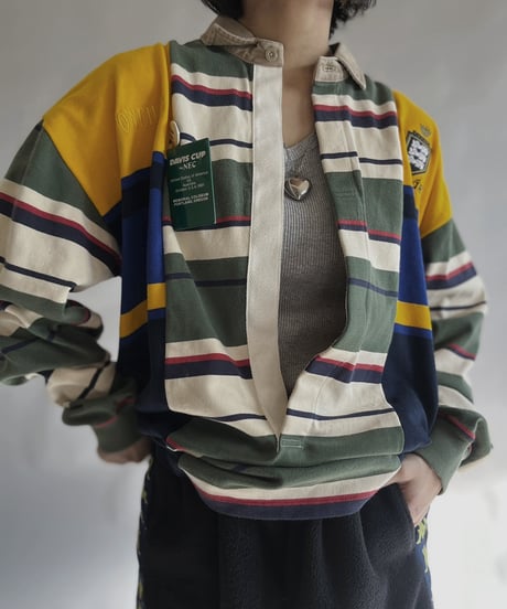 【RE;CIRCLE】 RE Rugger Skipper Shirt /240113-033