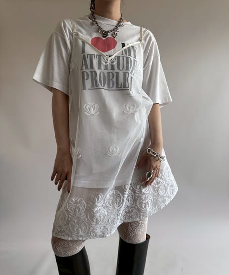 【RE;CIRCLE】 RE Lace Camisole One-Piece / 250612-011