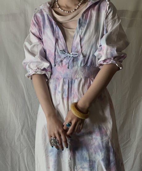 【RE;CIRCLE】 RE Medical Tyedie S/S One-piece②/210624-045