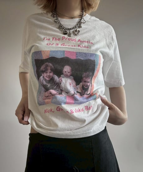 【USED】 RESIZED 3 GRATE KIDS T-Shirt / 250802-012