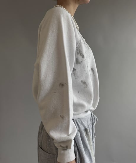 【USED】 Paint Short Sweat / 250925-011