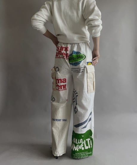 【RE;CIRCLE】RE Eco-Friendly Bag Rraw Cord Pants / 230427-013