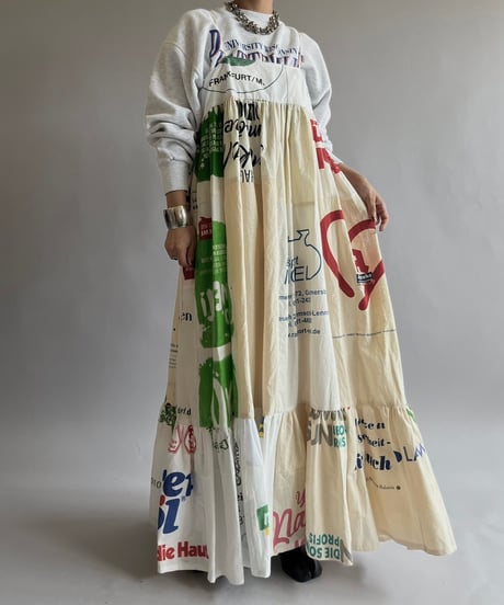 【RE;CIRCLE】RE Eco-Friendly Bag Camisole Long One-piece / 240905-019
