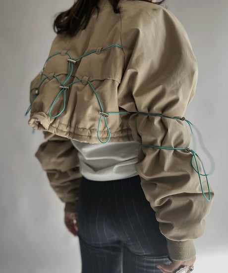 【RE;CIRCLE】 RE Draw Code Short Down Jacket / 230126-006