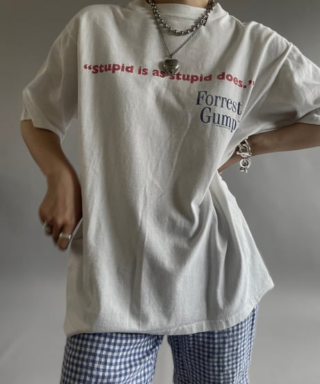【USED】 Made in USA 90's All Sport Forrest Gump T-Shirt /240729-059