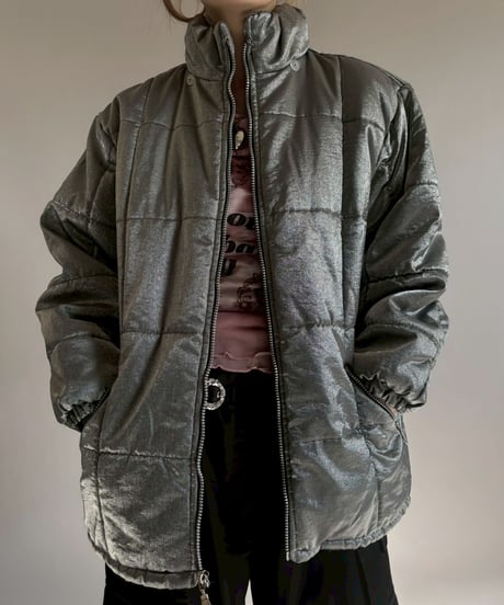 【USED】 Shiny Padded Jacket / 260131-014