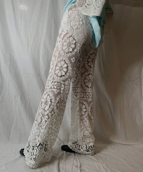 【RE;CIRCLE】 RE Lace Pants①/ 210714-001