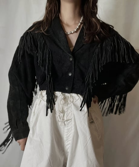 【USED】  Suede Jacket②/211110-031