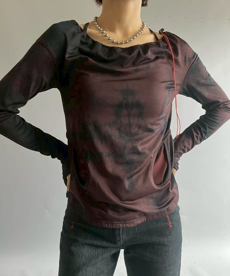 【USED】 Cop.Copine Pocket Design Body Top  /251014-038