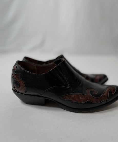 【USED】 Western  Leather Shoes/210826-002