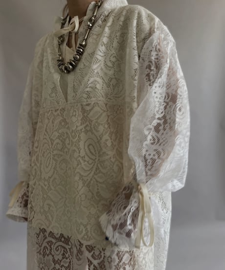 【RE;CIRCLE】 RE Crochet Lace One-piece / 230330-004
