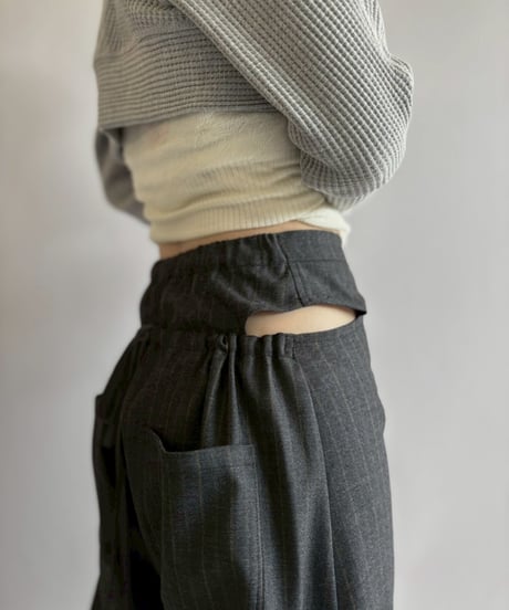 【RE;CIRCLE】 RE Suit Barrel Leg Pants/ 260420-021
