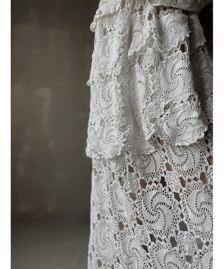 【RE;CIRCLE】 RE Crochet L/S One-piece④/20220317-024