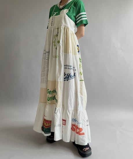 【RE;CIRCLE】RE Eco-Friendly Bag Camisole Long One-piece / 240905-014