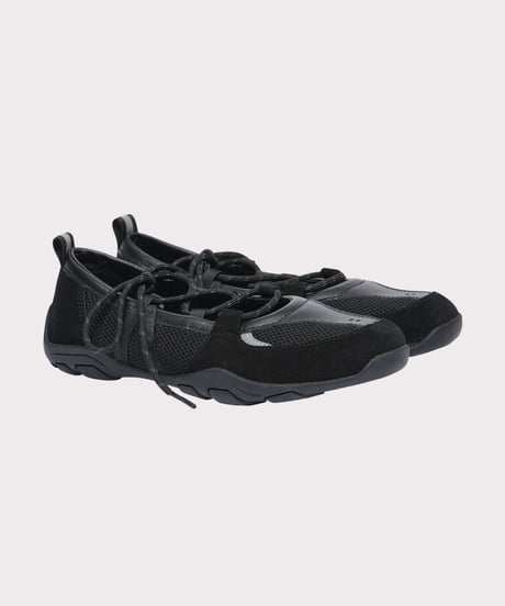 【ROCKFISH WEATHERWEAR】NICOLE WEAVING LACEUP SNEAKERS Black / RF1SHBE3SK007