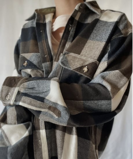 【USED】 Wool L/S Shirt②/211110-041