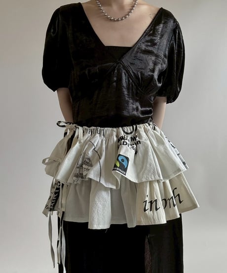 【RE;CIRCLE】 Re Eco Bag Maki Skirt /  250626-006