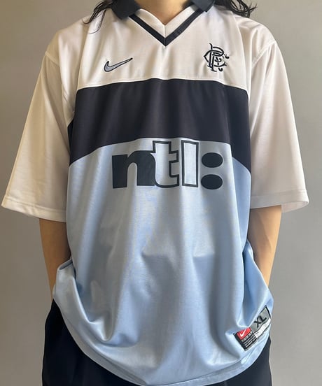 【USED 】Nike GLASGOW RAWGERS Soccer Shirt /240603-021