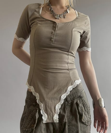 【USED】 Leotard Top / 260613-021