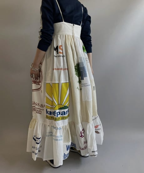 【RE;CIRCLE】RE Eco-Friendly Bag Camisole Long One-piece / 2300828-001