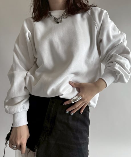 【USED】 END IS NEAR 90's Jerzees L/S Sweat Top /250329-026