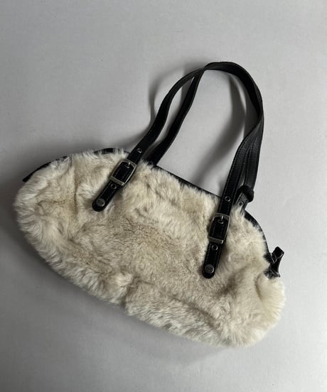 【USED】 ROXY Fur Hand Bag/ 241007-012