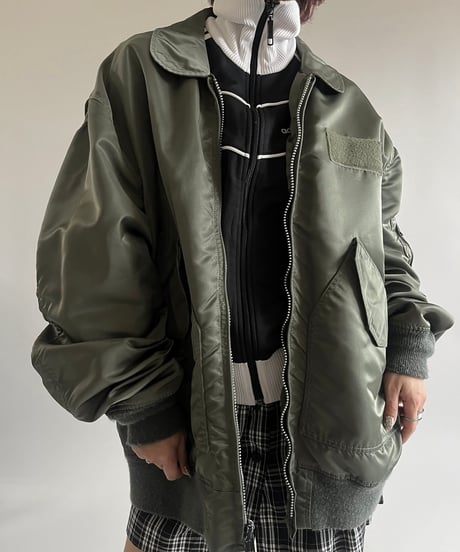 【USED】 Made in USA Military Flight Jacket /250118-002