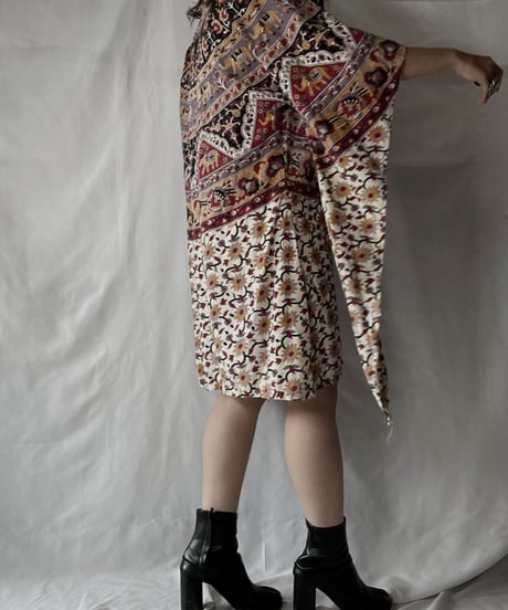 【USED】  Ethnic L/S Top/210921-041
