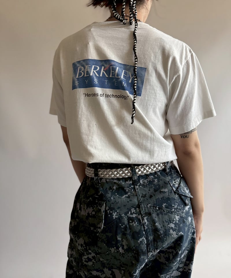 【レア】70's HANG TENアシンメトリー切り替え霜降り Sweat USED】 90's ONEITA After Dark T-Shirt / 250719-