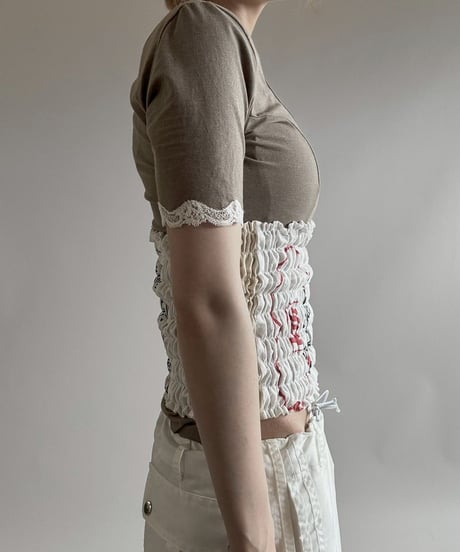 【RE;CIRCLE】 Re Eco Bag Tube Top/  250626-003