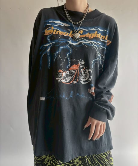 【USED】 HARLEY DAVIDSON L/S T-shirt / 251004-028