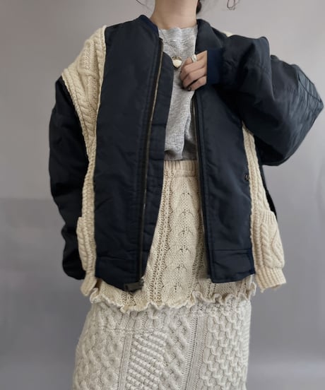 【RE;CIRCLE】 RE MA-1 Alan Docking Jacket / 221208-007