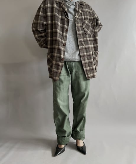 【USED】 Army Pants Khaki / 221210-001