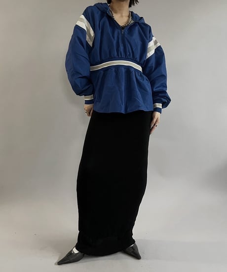 【RE;CIRCLE】 RE Nylon Peplum Top /  240229-003