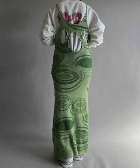 【USED】 House of Sunny Patterned  Camisole Long One-Piece/241019-005