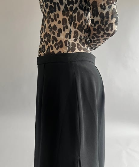 【USED 】Sheer Slit Wide Pants/ 240907-029