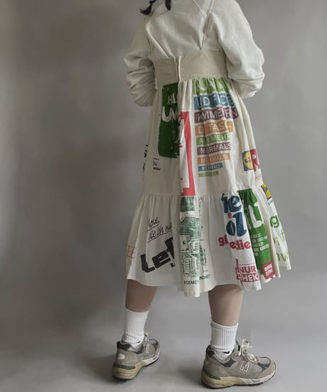 【RE;CIRCLE】RE Eco-Friendly Bag Camisole Middle One-piece / 230427-012