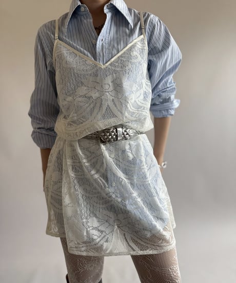 【RE;CIRCLE】 RE Lace Camisole One-Piece / 250612-009