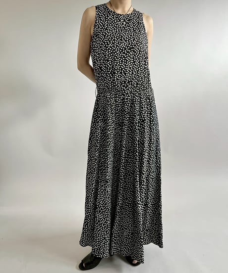 【USED】 Dot Pattern N/S Long One-Piece /250419-005