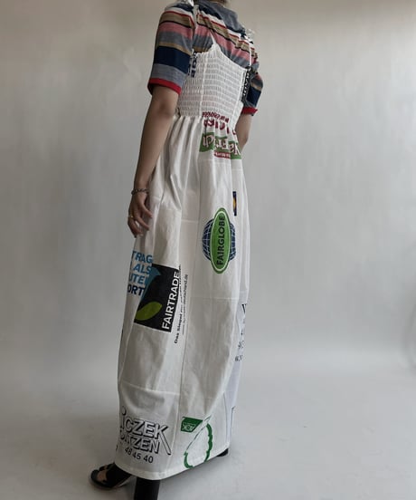 【RE;CIRCLE】RE Eco-Friendly Bag Camisole One-piece / 220512-020