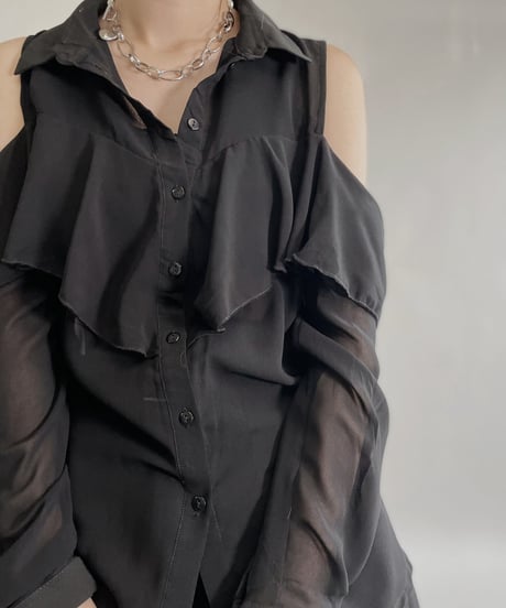 【USED】 See-through Shirt / 220709-009