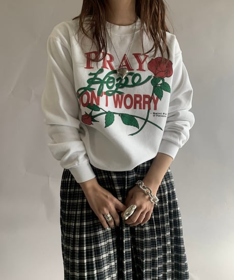【USED】 90's Lee Play Don't Worry Sweat Top  /241102-016