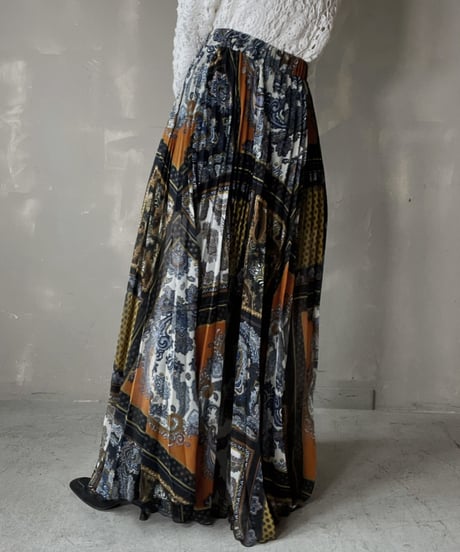 【USED】  See-through Poly Long Skirt/220220-023