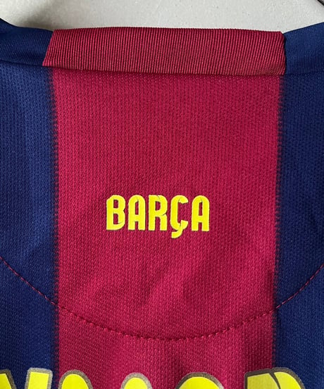 【USED 】Nike FC BARCELONA Soccer Shirt /240603-035