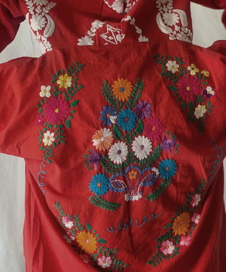 【RE;CIRCLE】RE Embroidery Ethnic Mexican Parker ⑦/210617-025