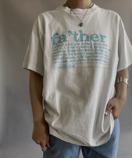 【USED】 S/S Father T-shirt / 230603-012