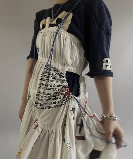 【RE;CIRCLE】RE Eco-Friendly Bag Code Camisole Middle One-piece / 240418-015