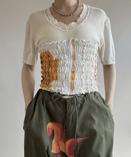 【RE;CIRCLE】 Re Eco Bag Tube Top/  250626-001