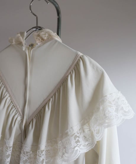 【USED】L/S Poly Dress ② / 220324-004